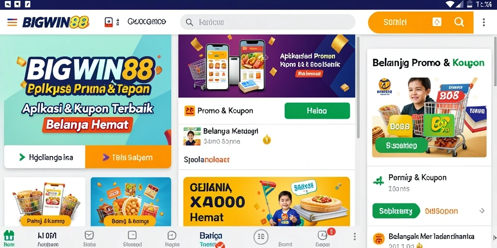 Tampilan antarmuka intuitif dan penawaran menarik di BIGWIN88.