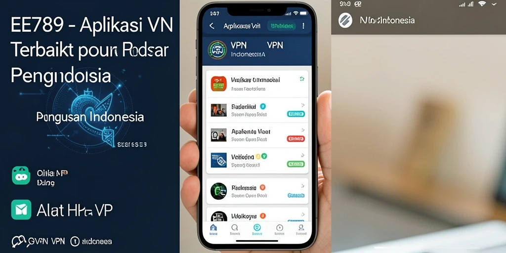 Tampilan antarmuka EE789 yang bersih dan sederhana untuk pengguna VPN.