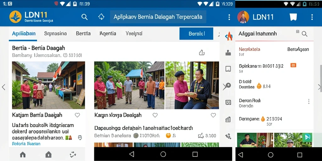 Tampilan antarmuka LDN11 yang ramah pengguna.