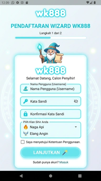 Cara Mudah Membuat Akun Baru di wk888