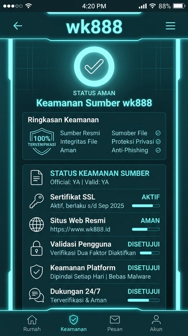 Kanal Resmi wk888 untuk Pengguna Android Indonesia